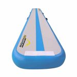 AirTumble AirBeam, an inflatable balance beam designed for gymnastics, offering a stable and cushioned surface for safe training.