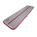 Air Tumble Track Gymnastics Home Standard set up indoors, providing a durable and cushioned surface for home gymnastics and tumbling practice.