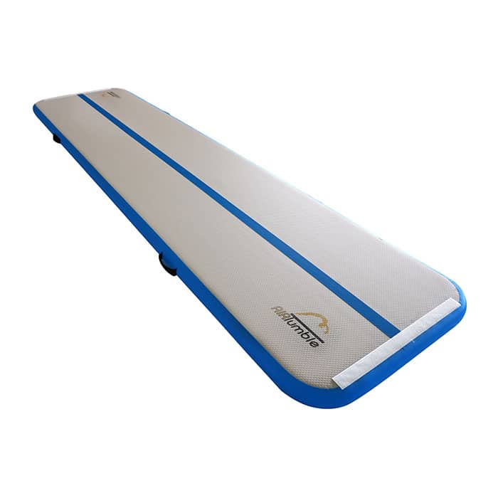 The Air Tumble Track Home Standard to set up in a home environment, ideal for gymnastics and tumbling training.
