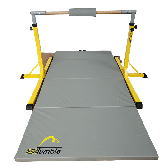 Inflatable gymnastics air beam mat