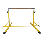 Sturdy steel frame gymnastics kip bar for kids and home practice