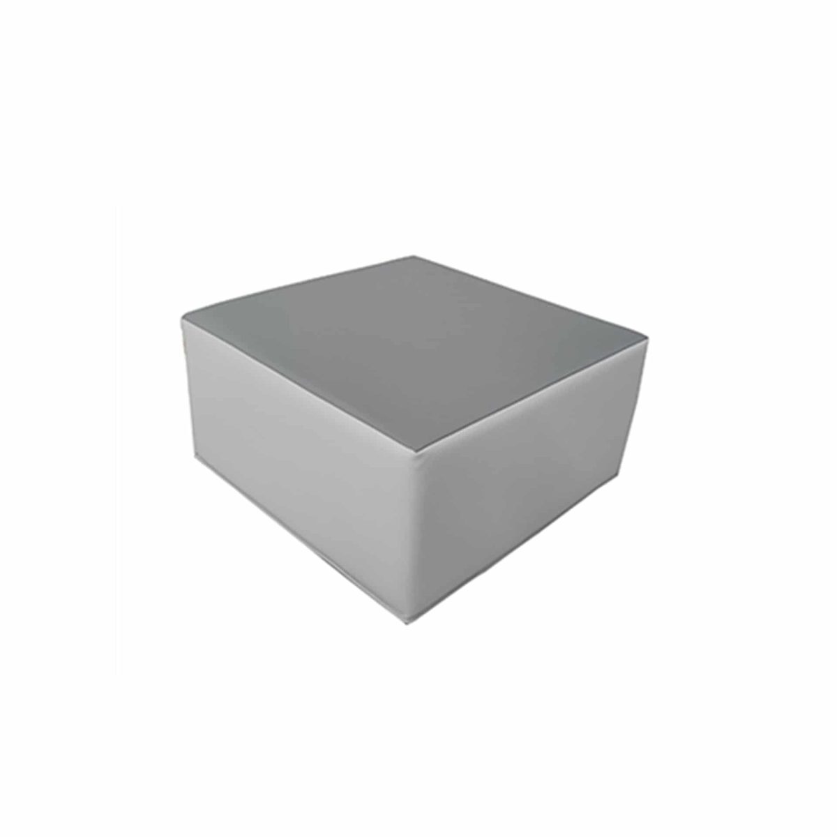 Square foam block designed for gymnasts, cheerleaders, and safe indoor practice