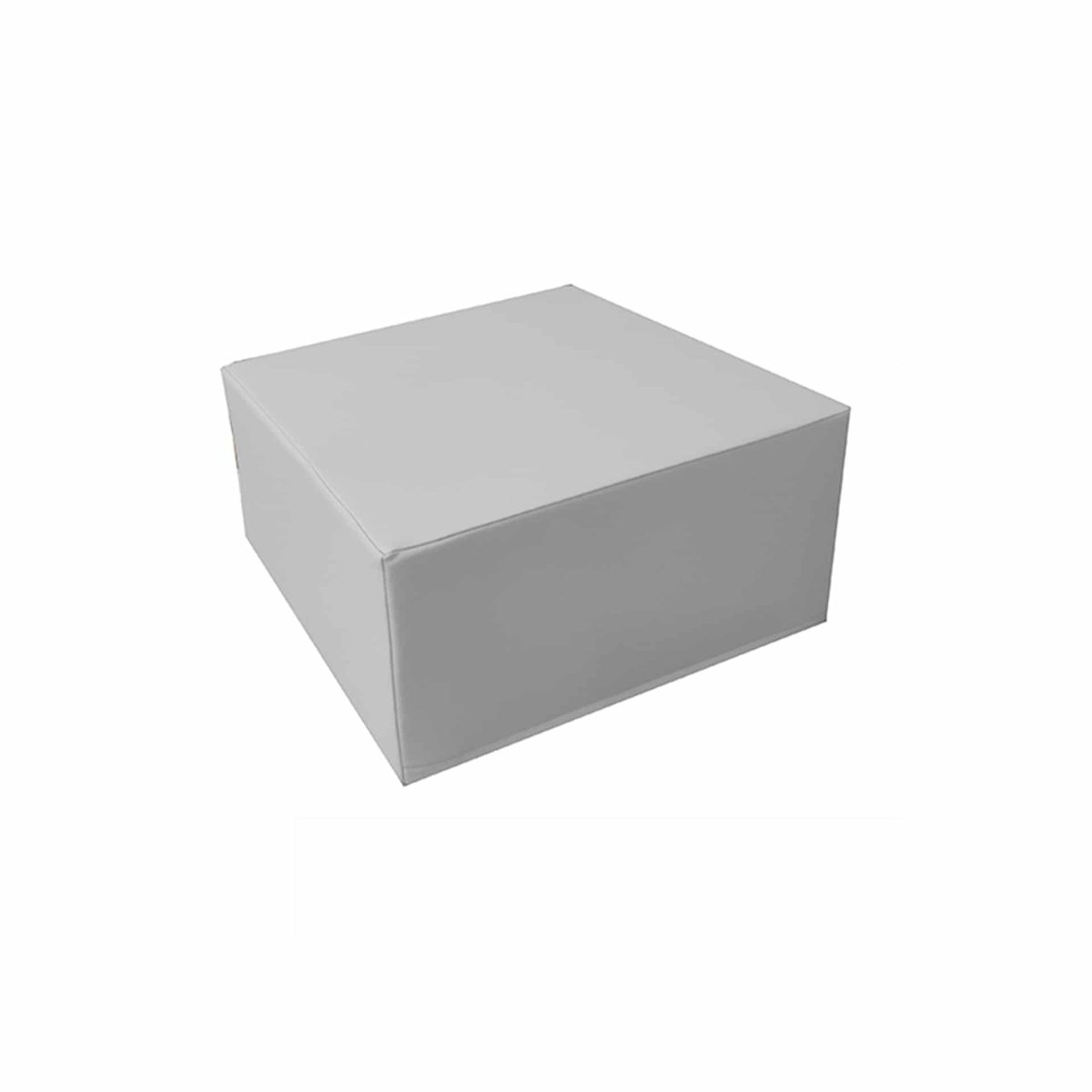 Square Airtumble block with soft, vibrant material and Velcro connectors.