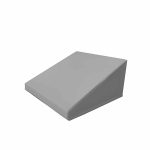A picture of Airtumble gray soft foam Slider block side view.