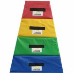 AirTumble 4 Section Vaulting Box, designed for gymnastics training with a sturdy structure and multiple sections for varying difficulty levels.