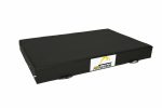 A picture of the black AirTumble Promat Crash Mat.