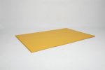 AirTumble gold-colored gymnastics mat, designed for safe and stylish practice with cushioned support for various exercises.
