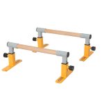 AirTumble gymnastics training setup with equipment for practice
