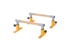 AirTumble gymnastics training setup with equipment for practice