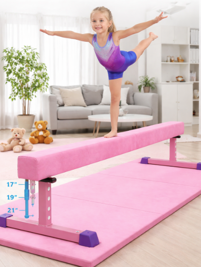 Home Gymnastics Beam That Grow With Your Child