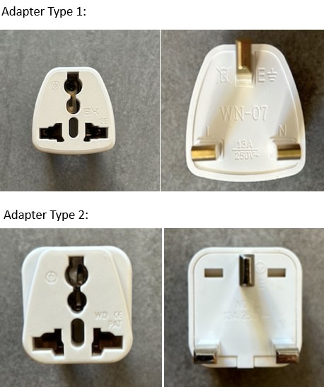 UK plug adapter recall notice