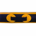 Close-up shot of the handle on the AirTumble Track Gymnastics mat, designed for easy portability and handling.