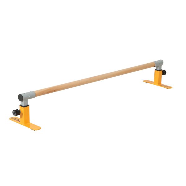 AirTumble Adjustable Gymnastics Handstand Bar, featuring a sturdy frame and adjustable height for safe and effective handstand training.