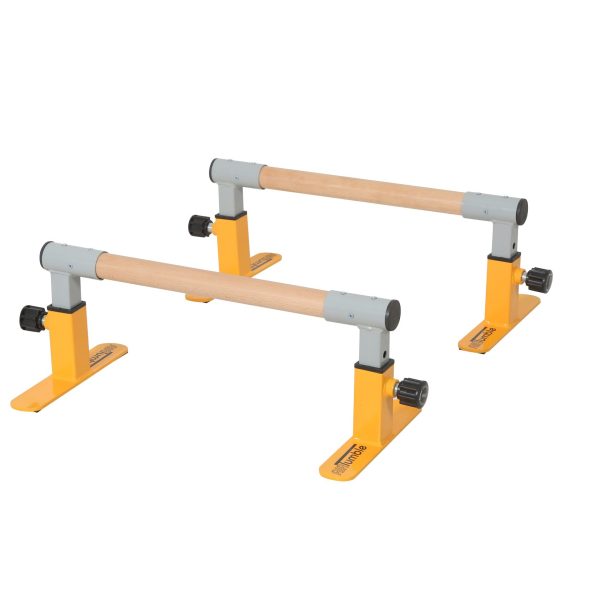 AirTumble gymnastics training setup with equipment for practice
