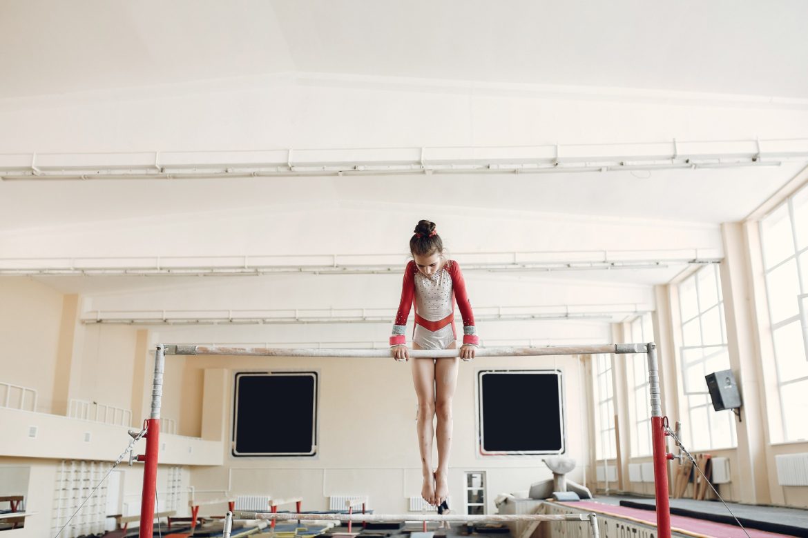 Professional-grade home gymnastics bar setup for safe and easy indoor training.