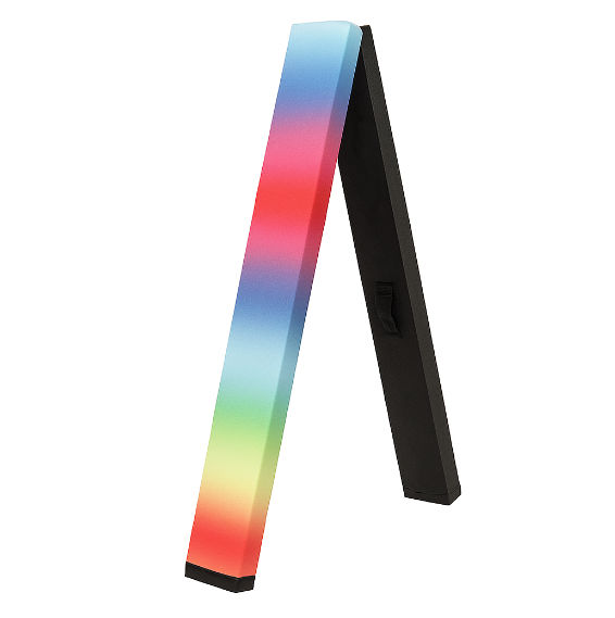 AirTumble foldable gymnastics beam set up for home workouts